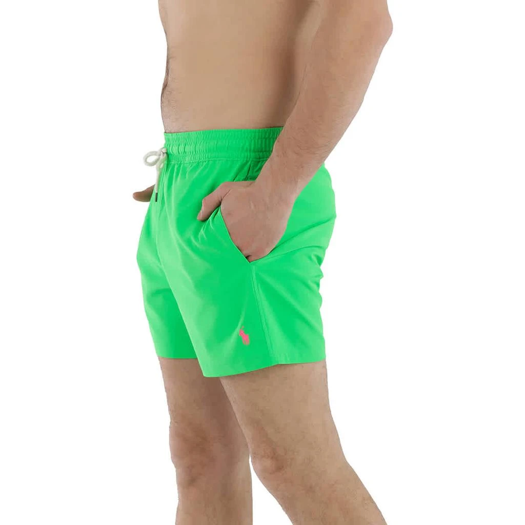 商品Ralph Lauren|Men's Green Traveler Swim Shorts,价格¥413,第2张图片详细描述