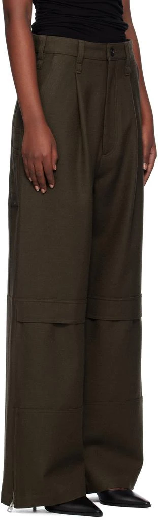 商品AMI|Brown Cargo Trousers,价格¥2301,第2张图片详细描述