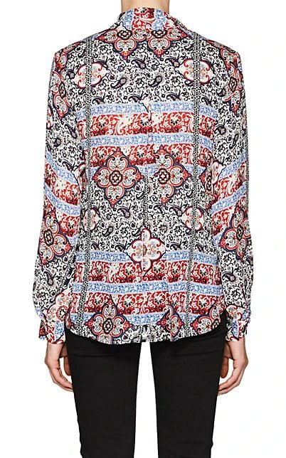 商品L'Agence|Gisele Silk Tieneck Blouse,价格¥505,第2张图片详细描述