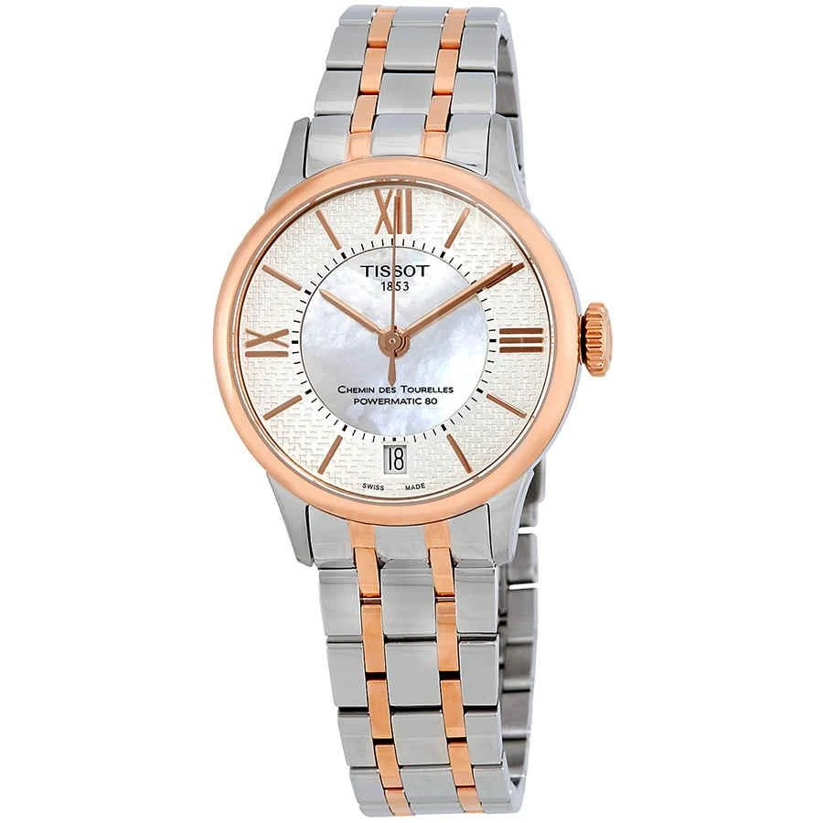 商品Tissot|珍珠母表盘女士腕表 32mm T099.207.22.118.01,价格¥2274,第1张图片