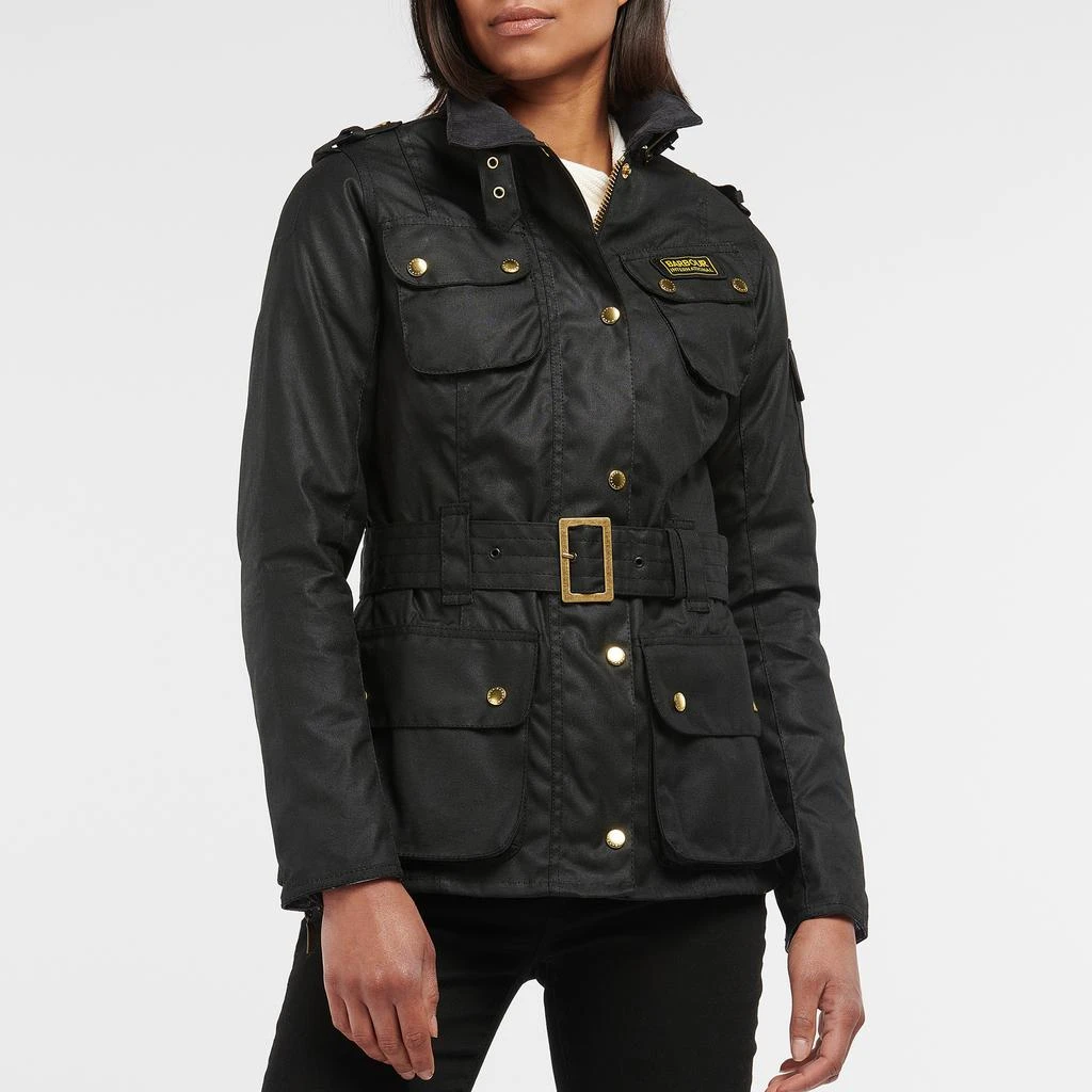 商品Barbour|Barbour International Waxed Cotton Jacket,价格¥2840,第1张图片