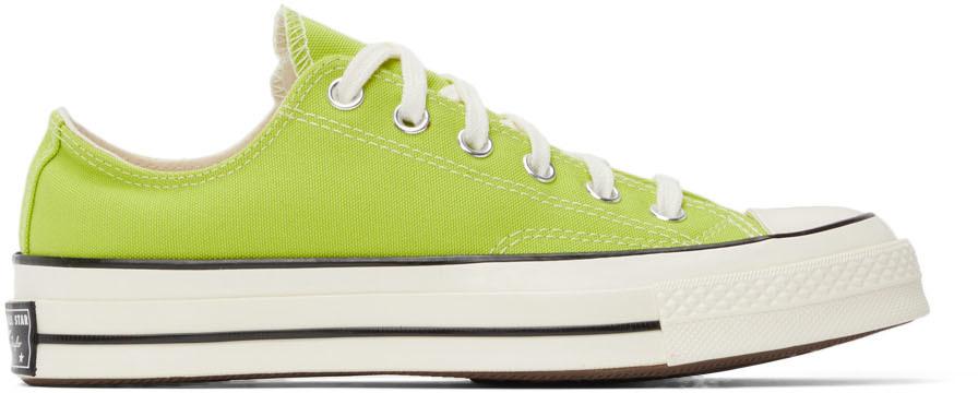Green Chuck 70 OX Sneakers商品第1张图片规格展示
