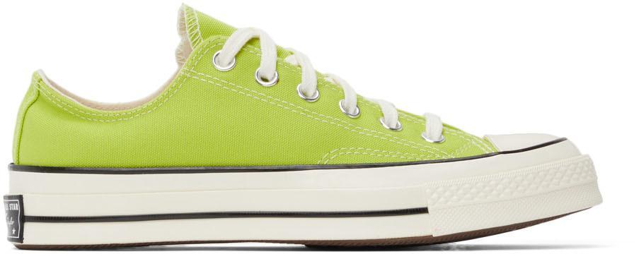 商品Converse|Green Chuck 70 OX Sneakers,价格¥525,第1张图片