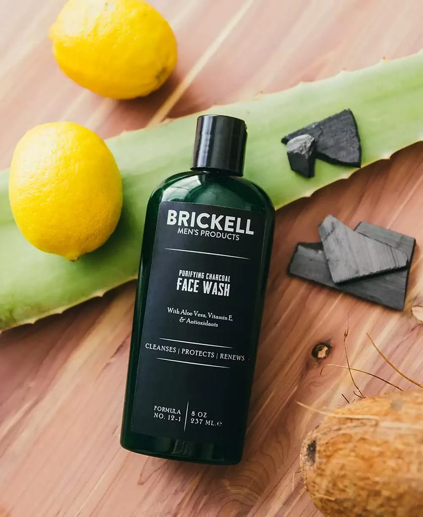 商品Brickell Mens Products|Brickell Men's Products Purifying Charcoal Face Wash, 8 oz.,价格¥187,第3张图片详细描述