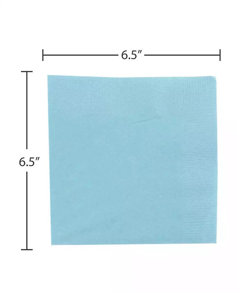 商品JAM Paper|Medium Lunch Napkins - 6.5" x 6.5" - 40 Per Pack,价格¥60,第3张图片详细描述