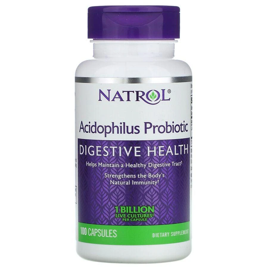 商品Natrol|Acidophilus Probiotic Digestive Health Capsules,价格¥30,第1张图片
