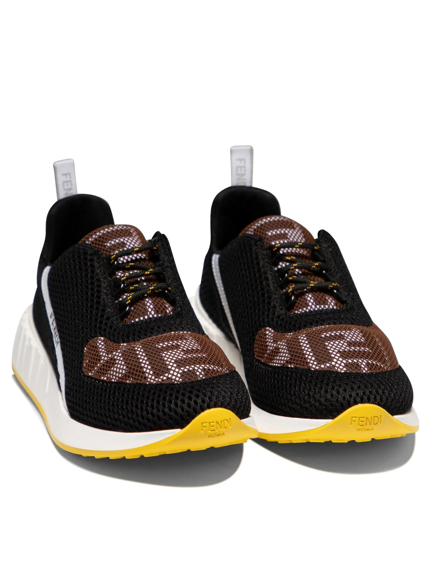 商品【商品预售7天发货】 Fendi|Fendi 男童运动鞋 JMR442AM50F150H 黑色,价格¥1799,第3张图片详细描述