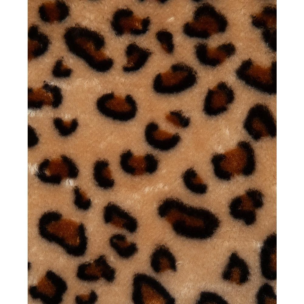 商品Little Me|Baby 3-Pc. Leopard-Print Faux-Fur Jacket, Printed Top & Leggings Set,价格¥304,第4张图片详细描述