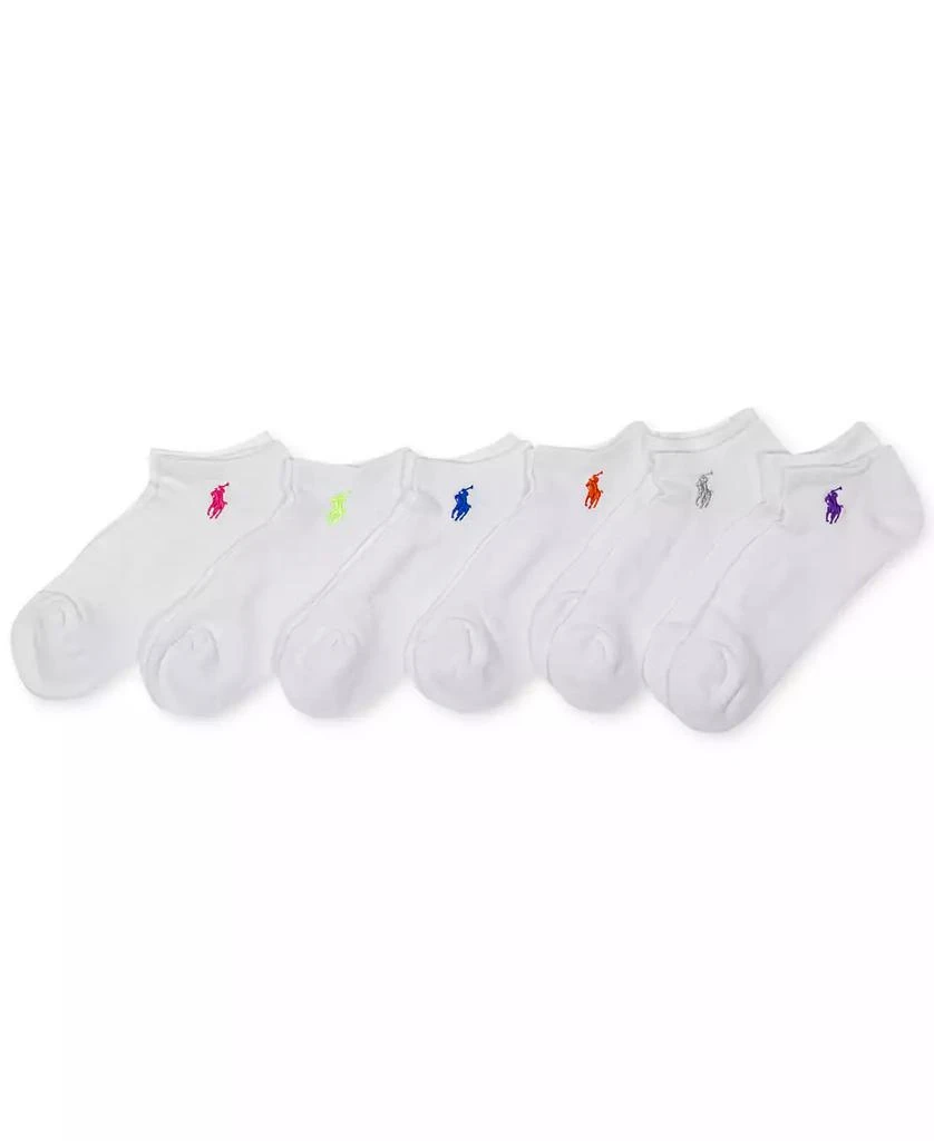 商品Ralph Lauren|Women's 6-Pk. Cushion Low-Cut Socks,价格¥198,第1张图片详细描述