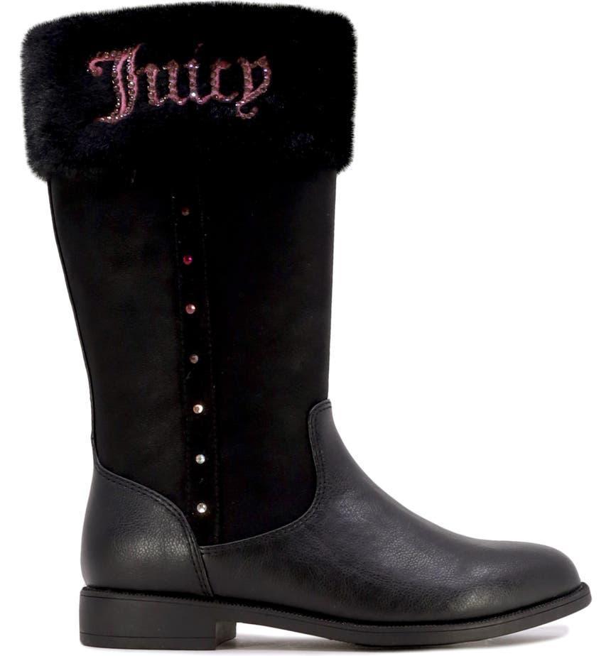 商品Juicy Couture|Kids' Loomis Faux Fur Trimmed Boot,价格¥395,第5张图片详细描述