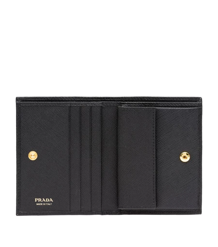 商品Prada|Small Saffiano Leather Bifold Wallet,价格¥5658,第2张图片详细描述
