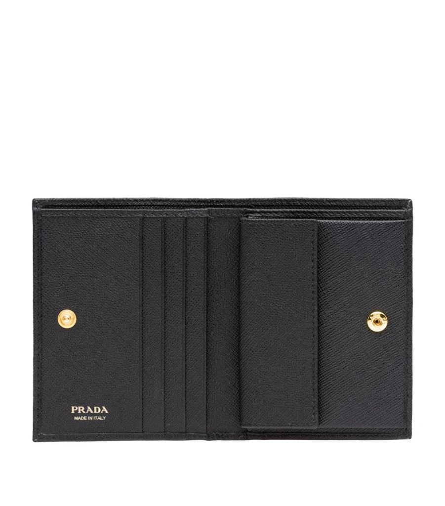 商品Prada|Small Saffiano Leather Bifold Wallet,价格¥5905,第2张图片详细描述