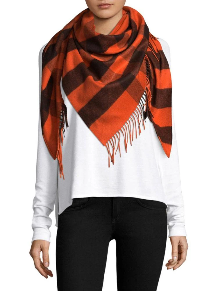 商品Burberry|Overdye Half Mega Cashmere Scarf,价格¥3674,第1张图片