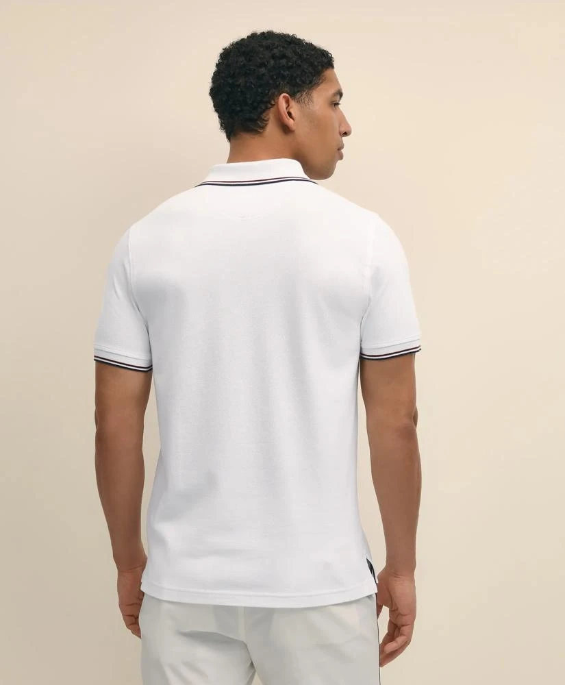 商品Brooks Brothers|男款棉质经典 pique polo 衫,价格¥721,第3张图片详细描述