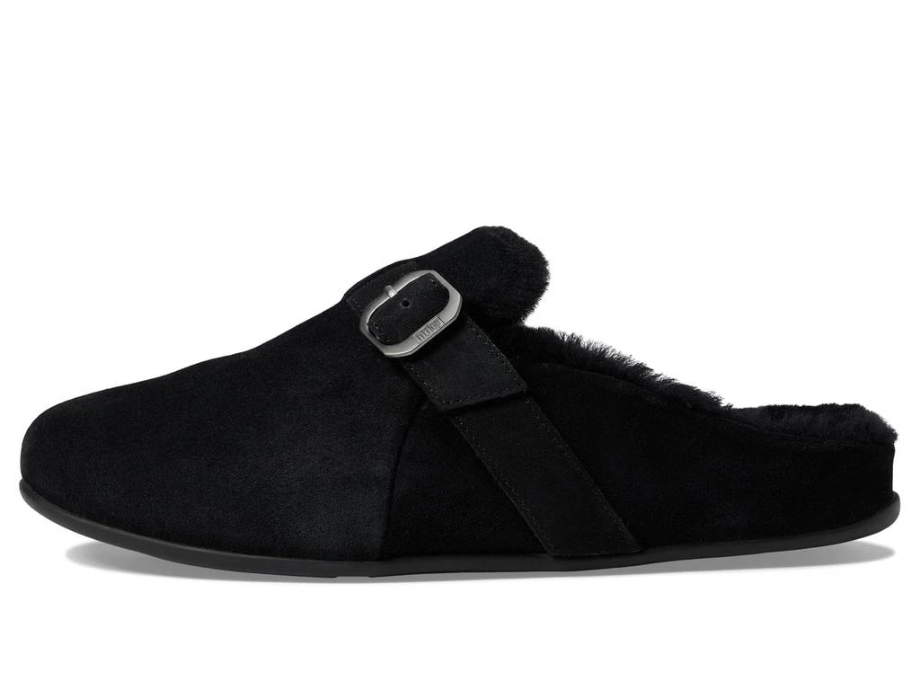 商品FitFlop|Chrissie Adjustable Shearling-Lined Suede Slippers,价格¥747,第3张图片详细描述