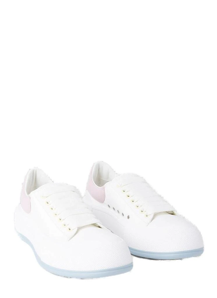 商品Alexander McQueen|Alexander McQueen Deck Plimsoll Lace-Up Sneakers,价格¥2471,第3张图片详细描述