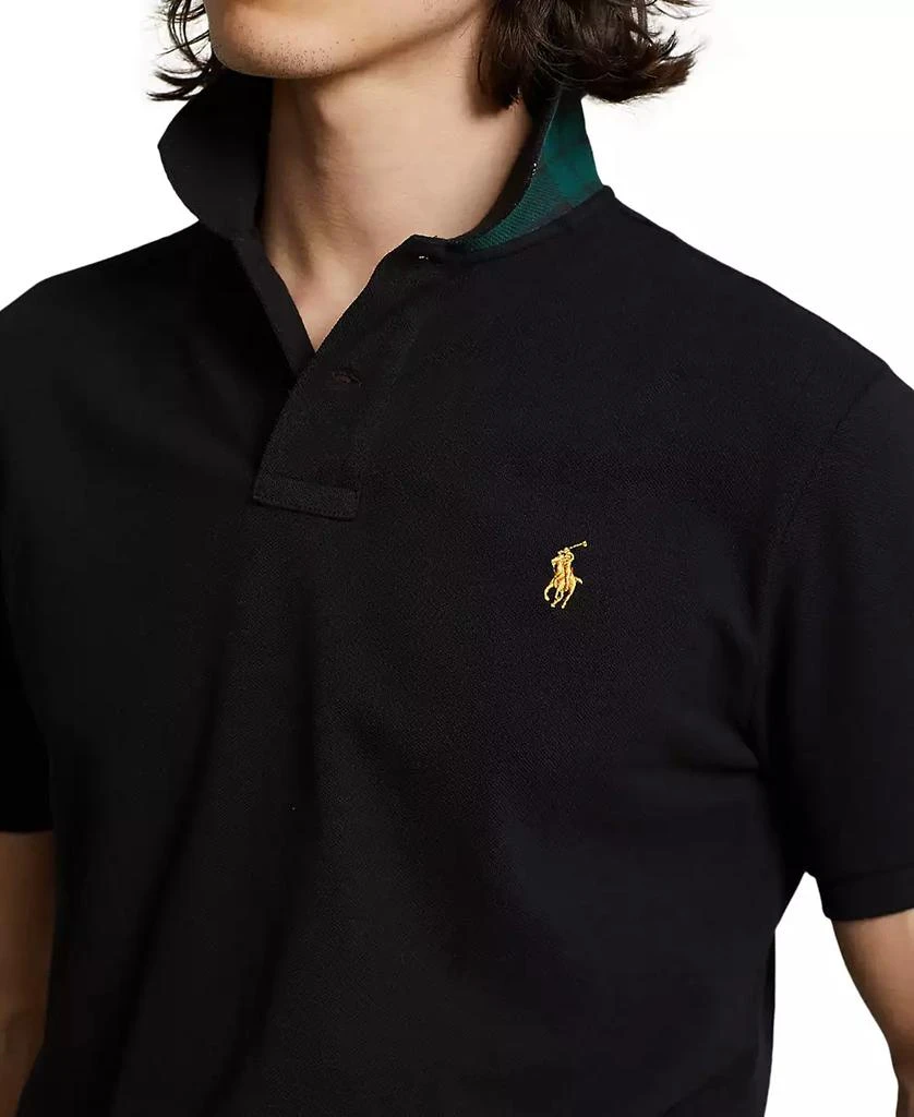 Men's Custom Slim Fit Mesh Polo Shirt 商品