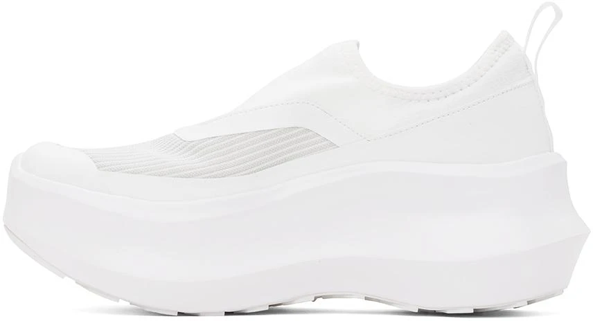 商品Comme des Garcons|White Salomon Edition Slip-On Platform Sneakers,价格¥2414,第3张图片详细描述