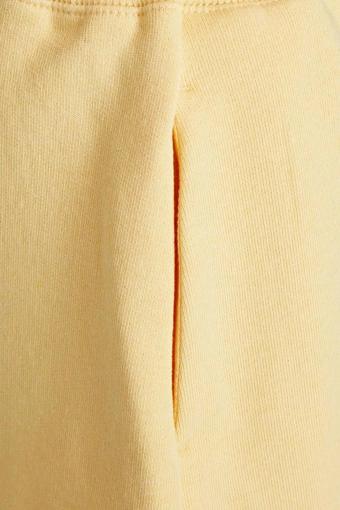 商品Ganni|Embroidered cotton-blend fleece shorts,价格¥390,第4张图片详细描述