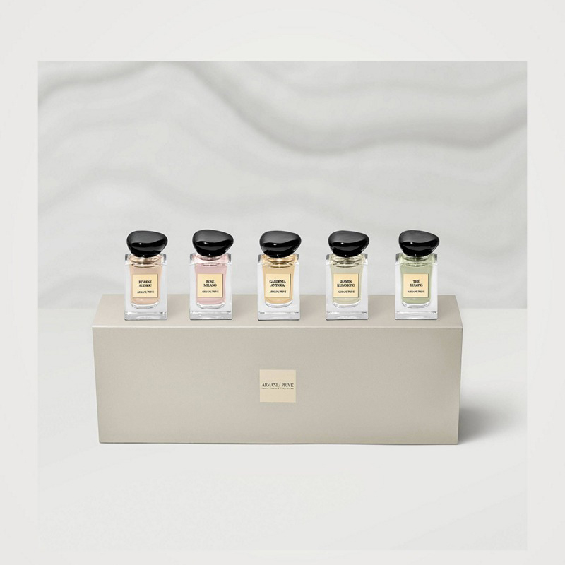 Armani阿玛尼 圣诞限量高定私藏清新系列5件套 香水5x7.5ml EDT淡香水商品第4张图片规格展示