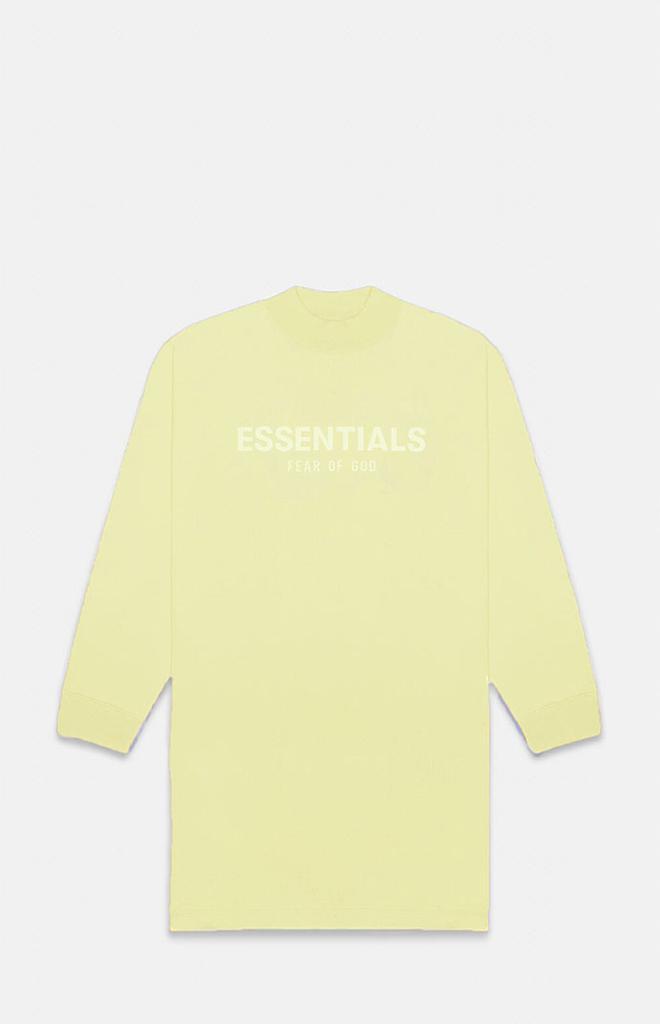 商品Essentials|Canary Long Sleeve T-Shirt Dress,价格¥406,第1张图片