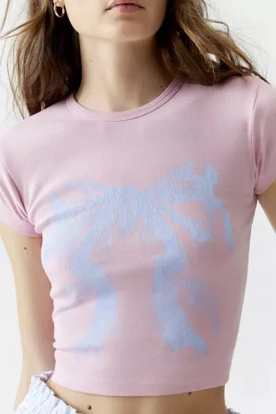 商品Urban Outfitters|Sweet Bow Baby Tee,价格¥265,第3张图片详细描述