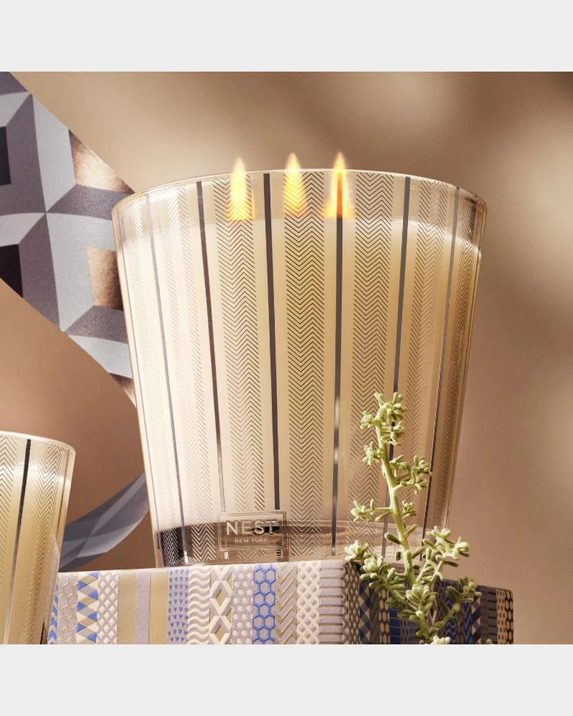 商品NEST New York|21.2 oz. Blue Cypress & Snow 3-wick Candle,价格¥464,第2张图片详细描述