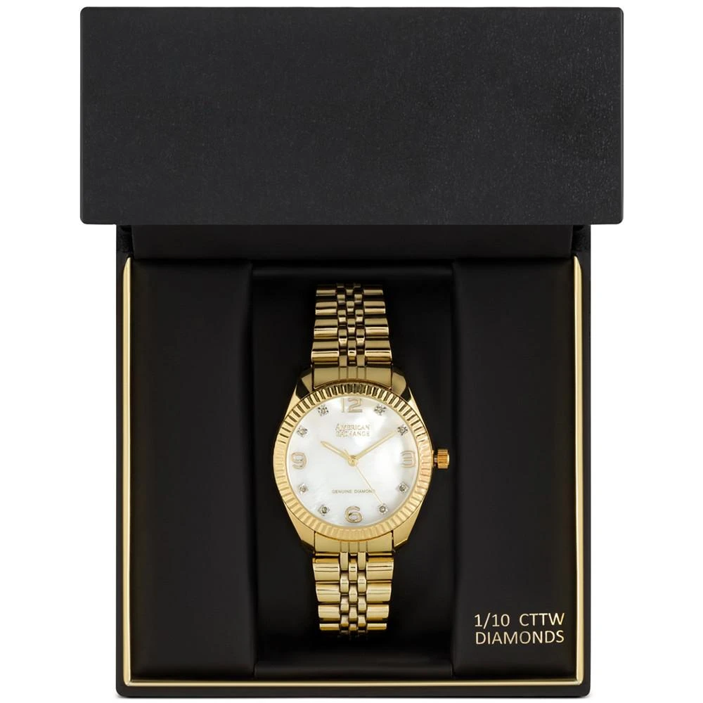 商品American Exchange|Ladies Genuine Diamond Collection Watch, 34mm,价格¥422,第2张图片详细描述