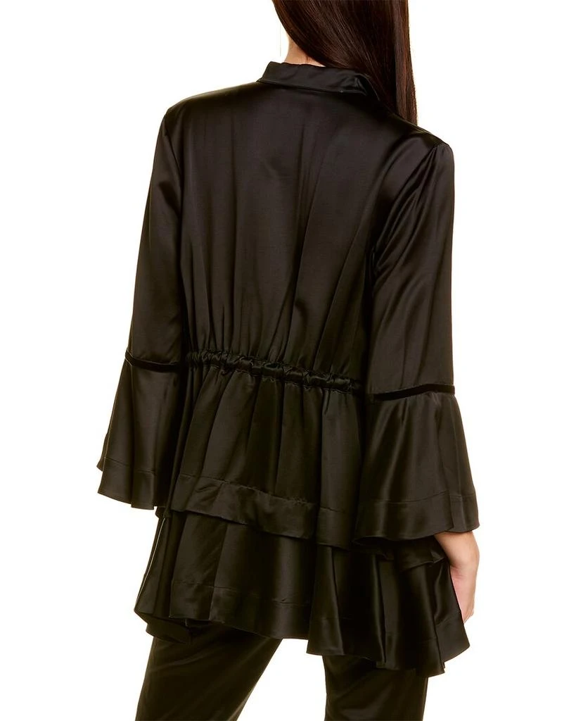 商品Josie|Josie Natori Tuxedo Satin Jacket,价格¥1965,第2张图片详细描述