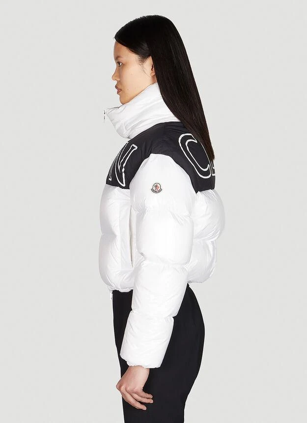 商品Moncler|Gers Cropped Down Jacket in White,价格¥13592,第3张图片详细描述