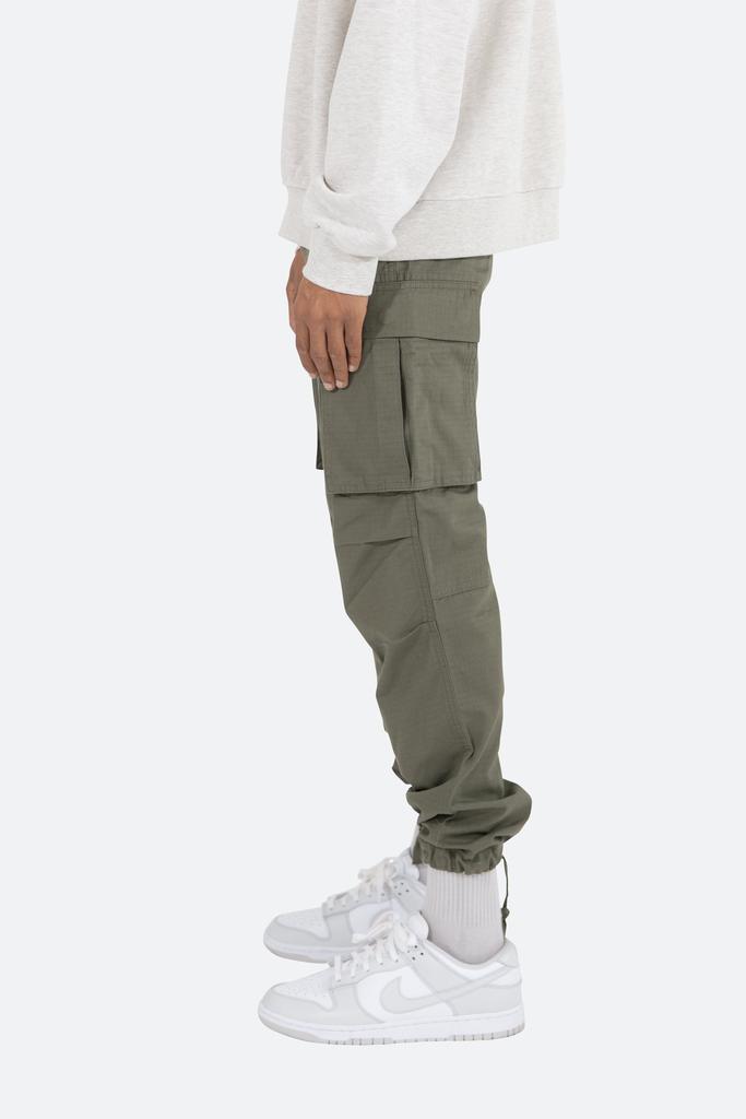 mnml snap cargo pants olive
