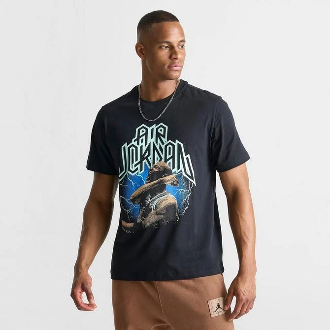 商品Jordan|Men's Jordan Sport Dri-FIT Graphic T-Shirt,价格¥149,第3张图片详细描述