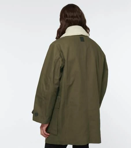 商品Loewe|Military cotton canvas parka,价格¥21662,第4张图片详细描述