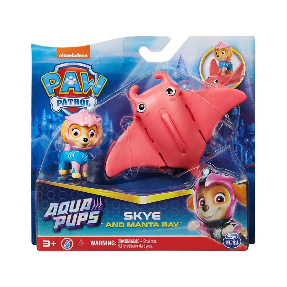 商品Paw Patrol|Aqua Pups Skye and Manta Ray Action Figures Set,价格¥75,第4张图片详细描述