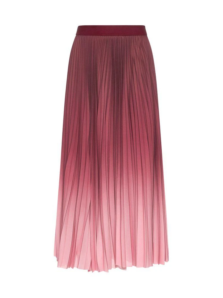 商品Weekend Max Mara|Weekend Max Mara Pleated Midi Georgette Skirt,价格¥1579,第1张图片