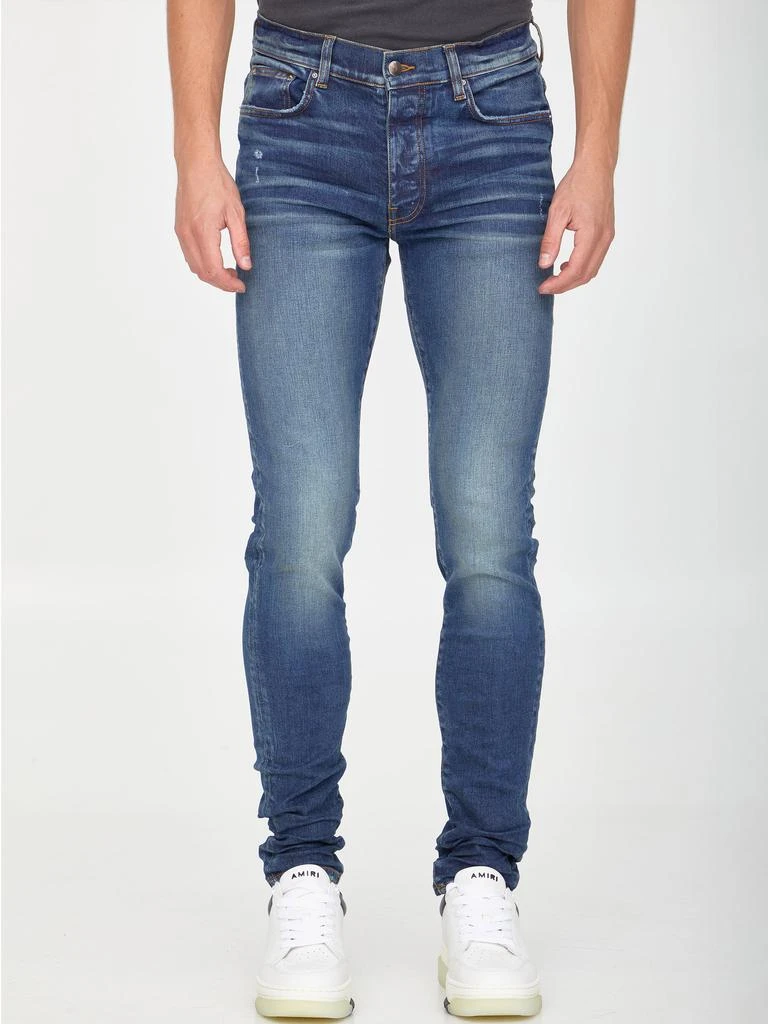 商品AMIRI|Blue denim jeans,价格¥4952,第1张图片