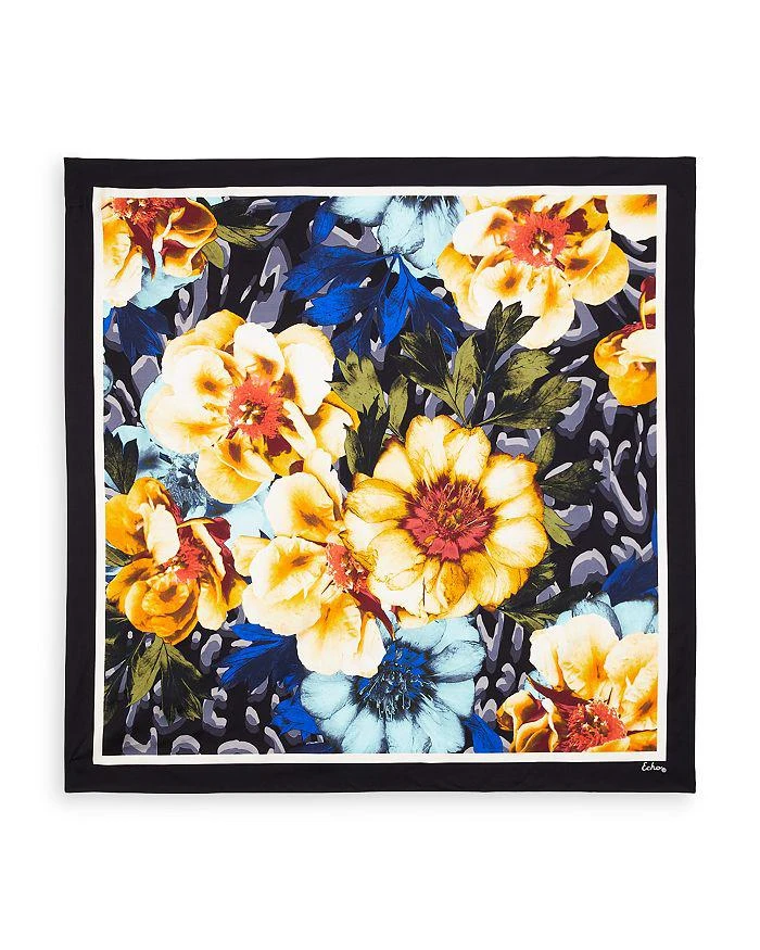 商品Echo Design|Wild Rose Silk Scarf,价格¥332,第2张图片详细描述