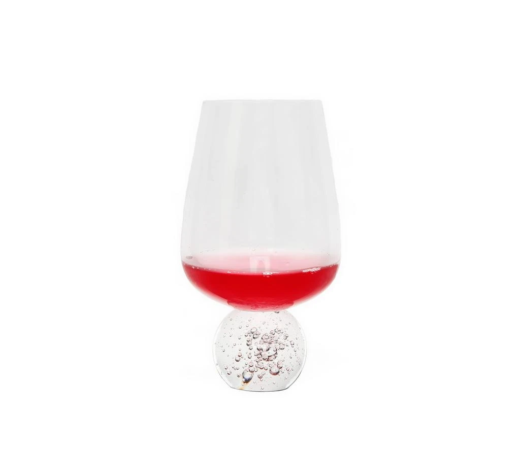 商品Classic Touch Decor|Set of 6 Wine Glasses on Crystal Ball Pedestal,价格¥497,第2张图片详细描述