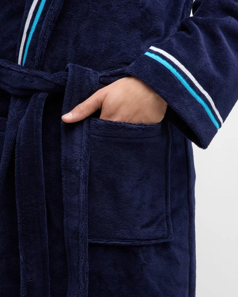 商品HOM|Men's Transat Terry Bathrobe,价格¥1158,第5张图片详细描述