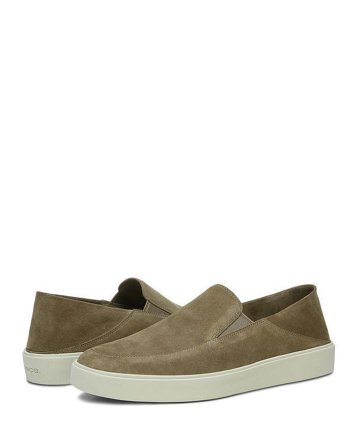 商品Vince|Men's Thomas Leather Slip On Sneakers,价格¥1839,第5张图片详细描述