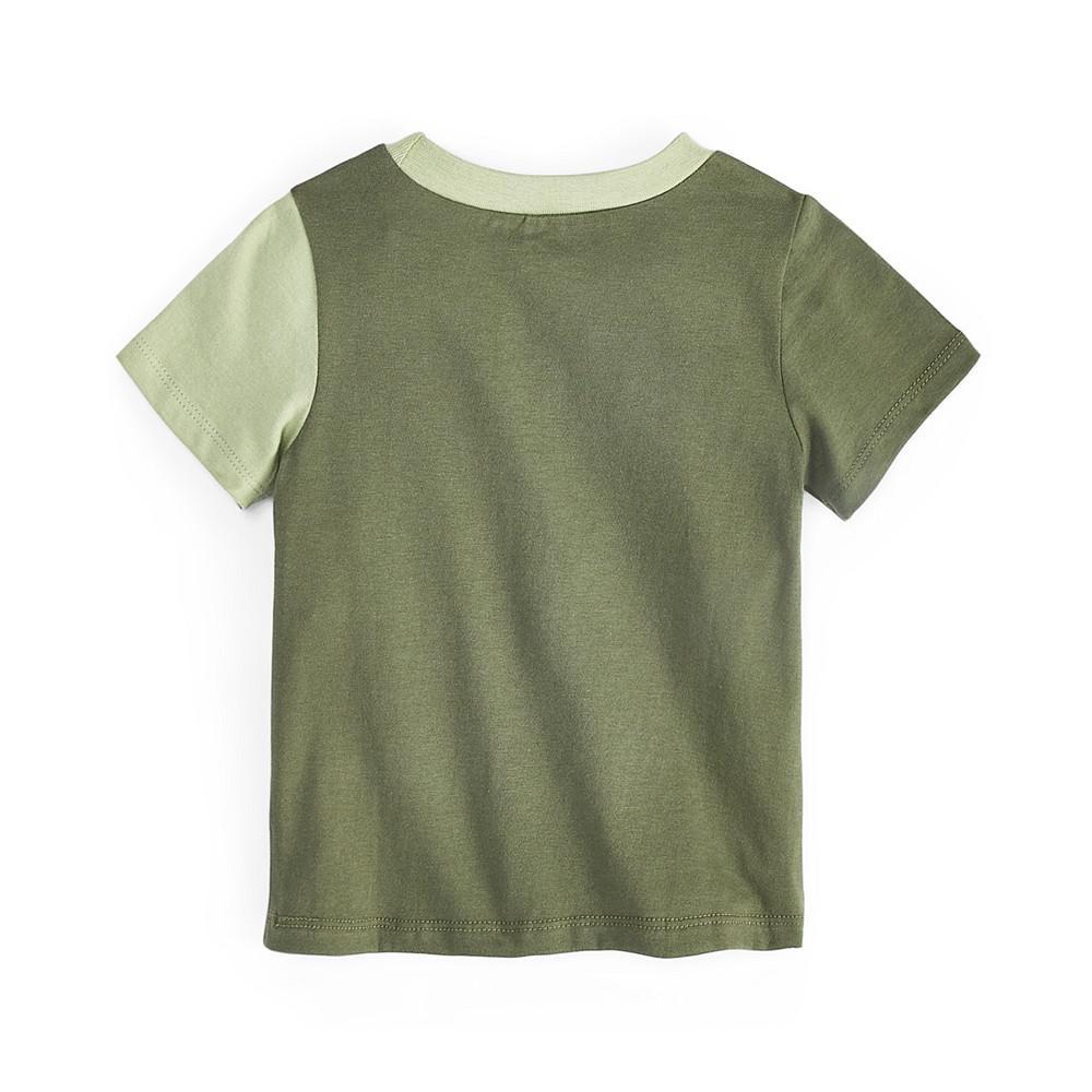 商品First Impressions|Baby Boys Colorblocked T-Shirt, Created for Macy's,价格¥53,第4张图片详细描述