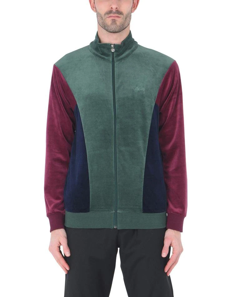 商品STUSSY|VELOUR PANELED TRACK JACKET,价格¥419,第2张图片详细描述