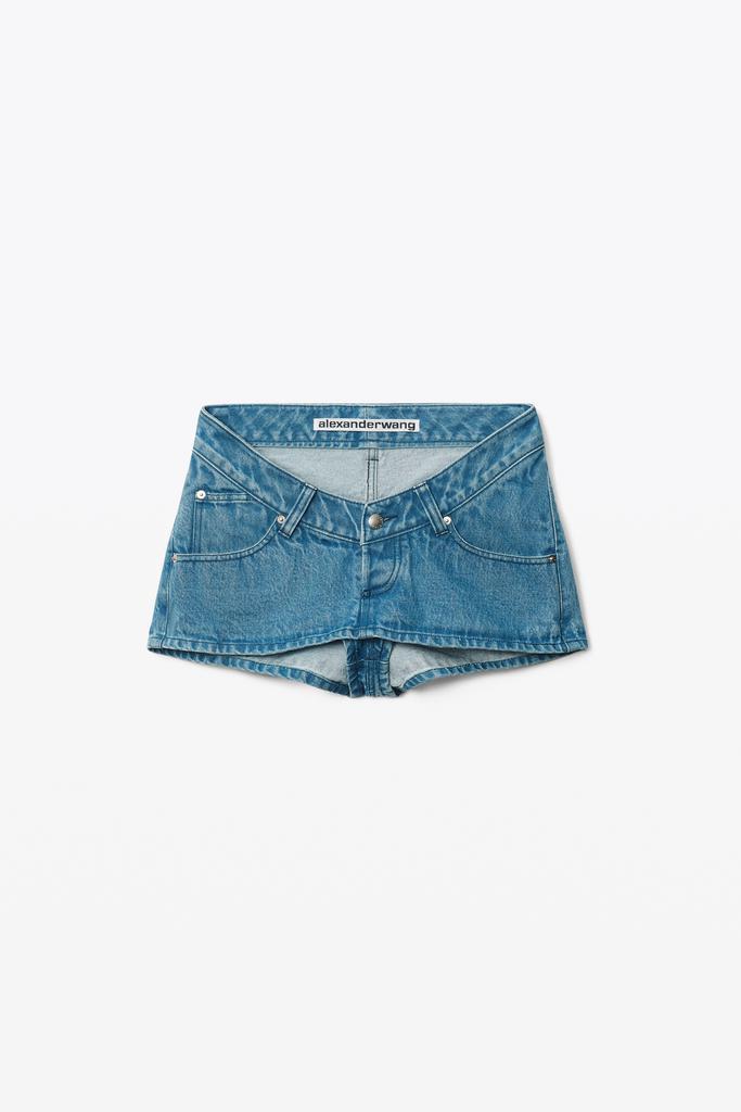 商品Alexander Wang|PLUNGING SKORT IN DENIM,价格¥1285,第5张图片详细描述