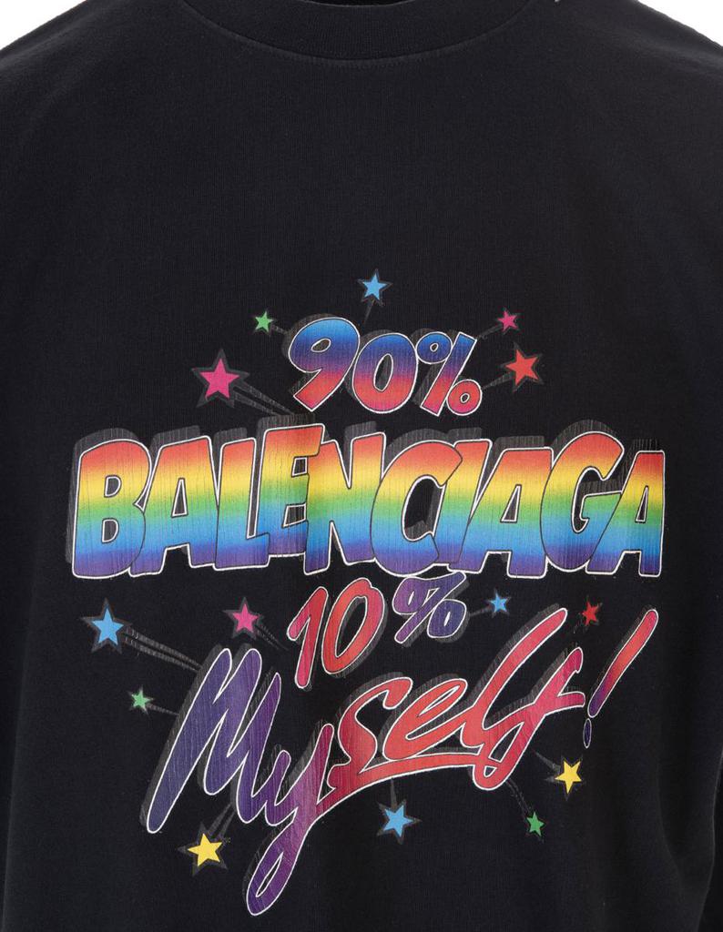 BALENCIAGA Black 90/10 Small Fit T-Shirt商品第3张图片规格展示