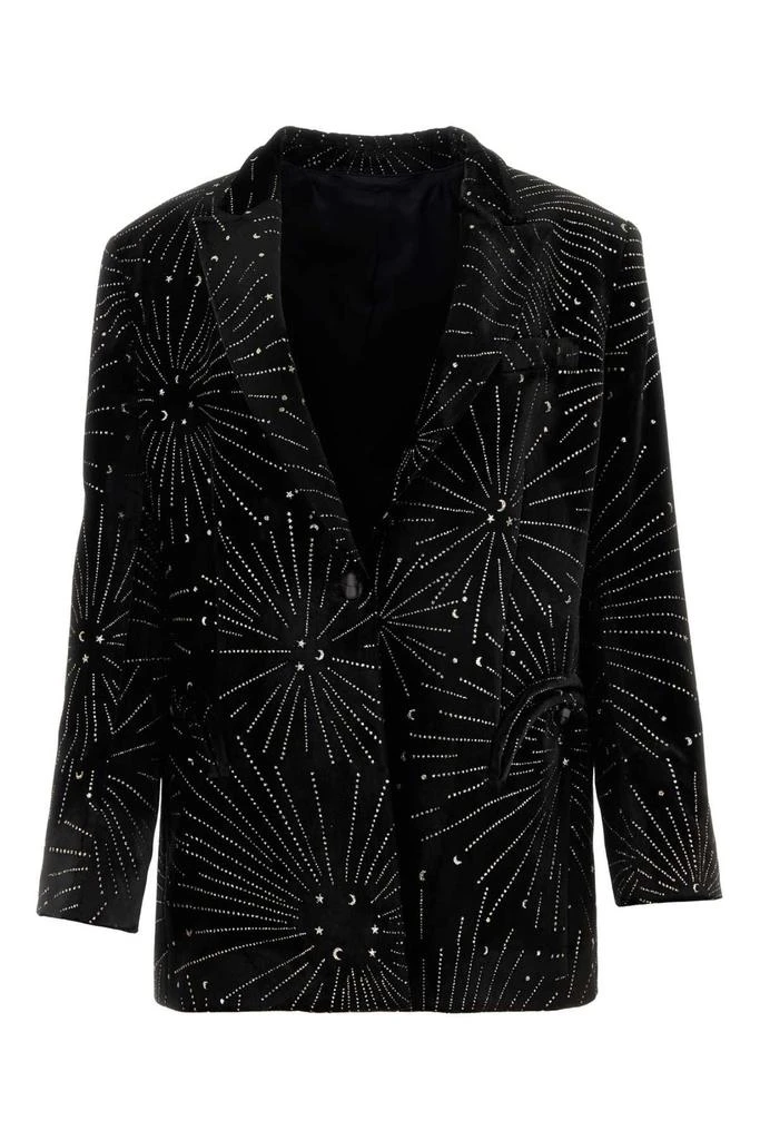 商品BLAZÉ MILANO|Blazé Milano Corazon Tomboy Embellished Button-Up Blazer,价格¥12320,第1张图片