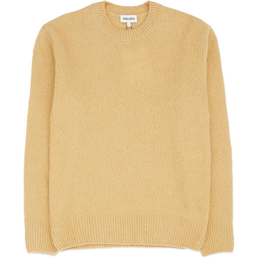 商品Kenzo|Recycled Cashmere Pullover Sweater - Beige,价格¥3117,第1张图片