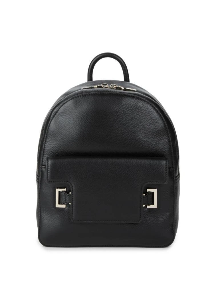 商品Moschino|Mini Leather Backpack,价格¥1809,第1张图片