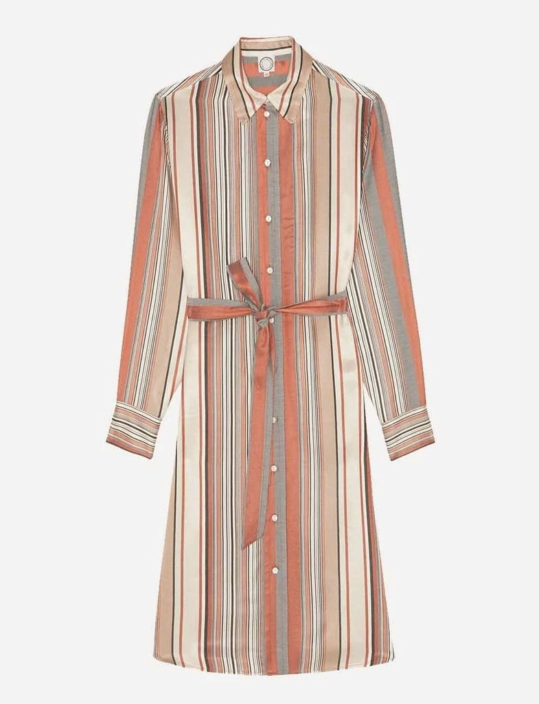商品INES DE LA FRESSANGE|Camel Striped Love Dress,价格¥1900,第1张图片
