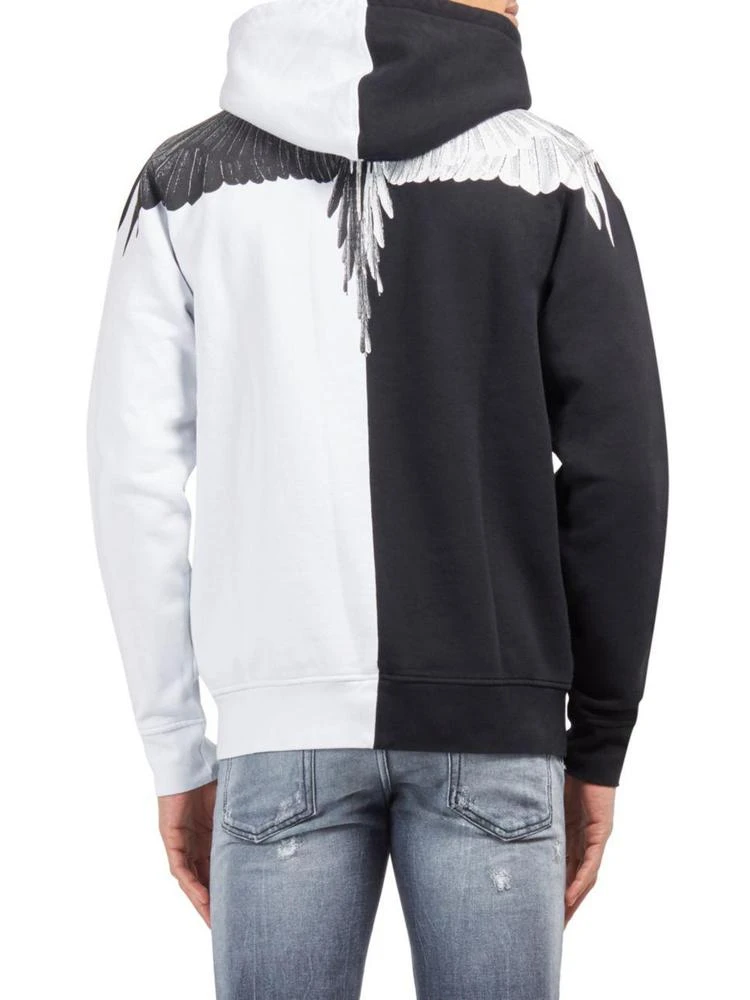 商品Marcelo Burlon|Aish Cotton 拉链卫衣,价格¥2138,第2张图片详细描述