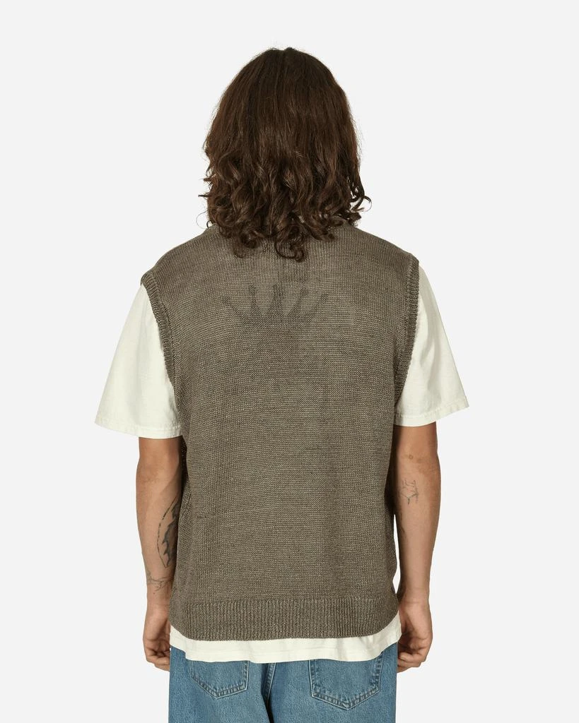 商品STUSSY|Loose Knit Linen Vest Stone,价格¥813,第3张图片详细描述